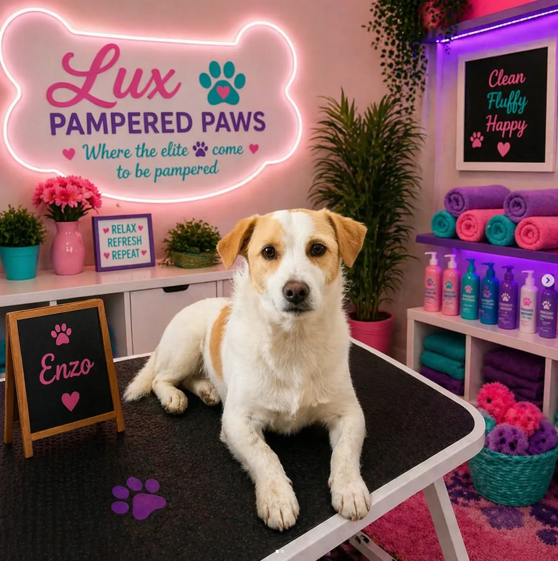 Enzo at Lux Pampered Paws